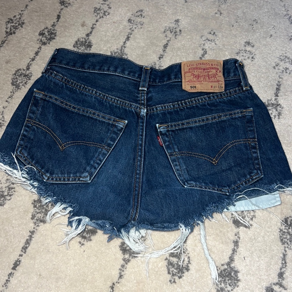 Levi 501 jean shorts